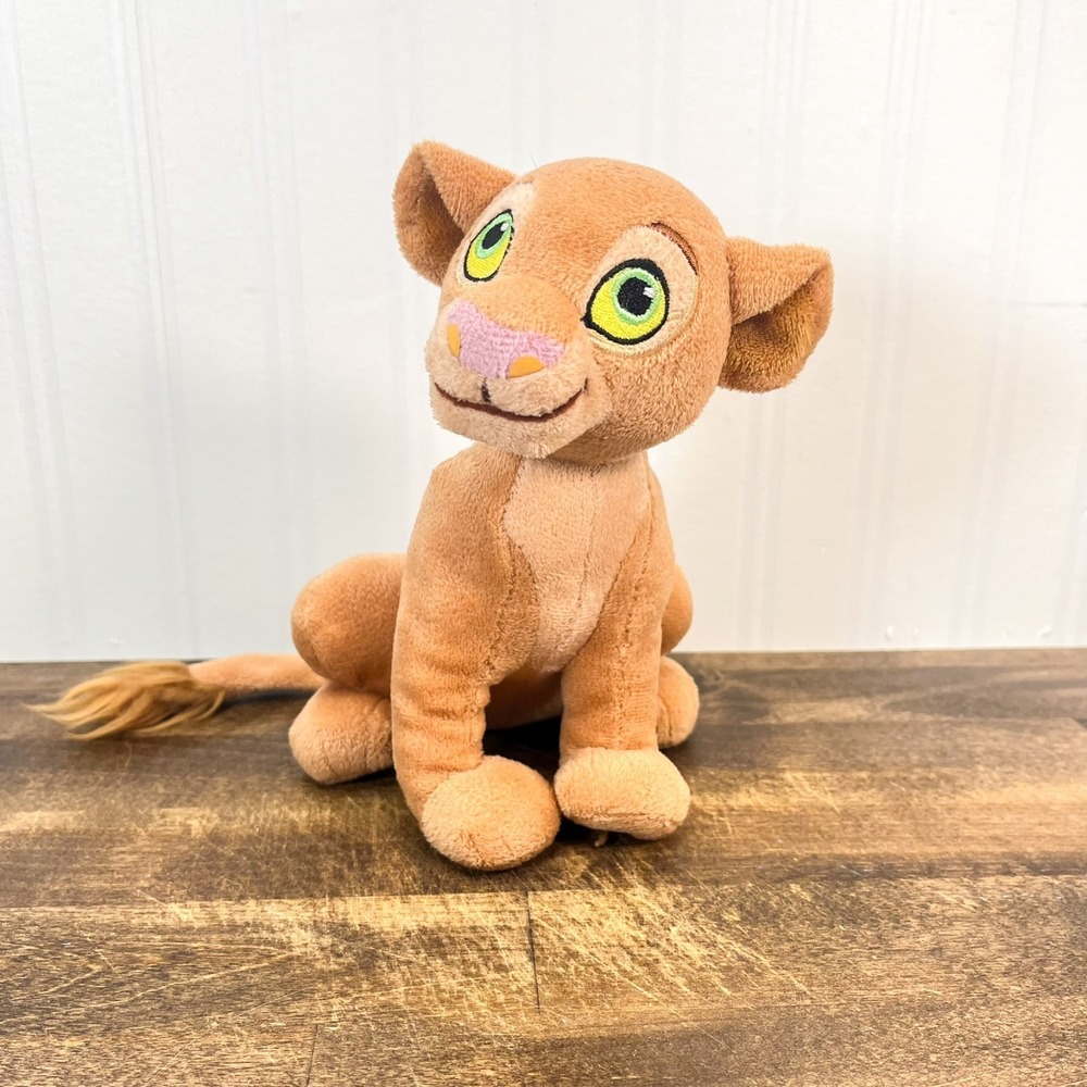 Disneys The Lion King Sitting Nala Plush Toy, 7" Disney Store Nala Plush